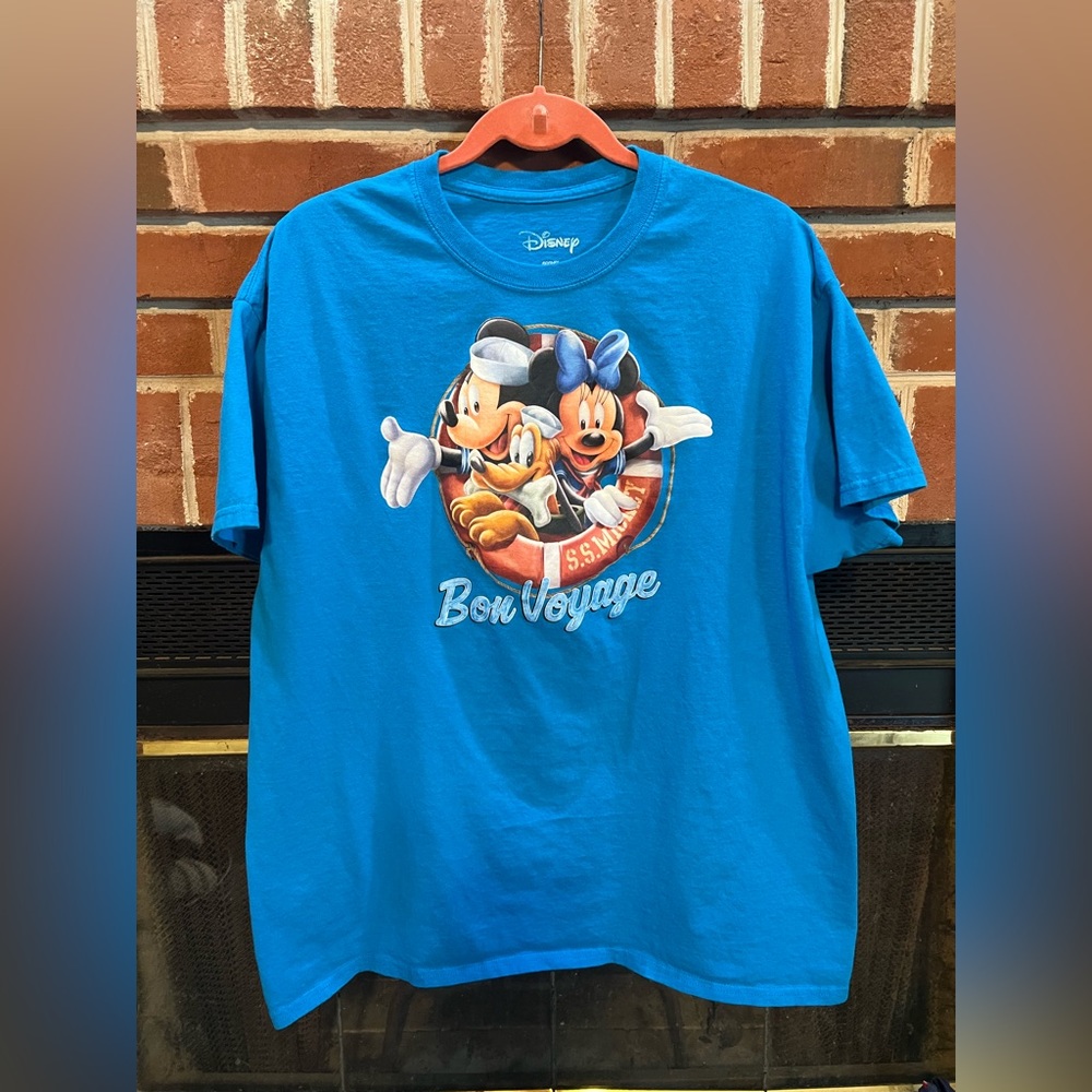 Disney Mickey Minnie Pluto T-Shirt Tee | XL/XG (46/48)